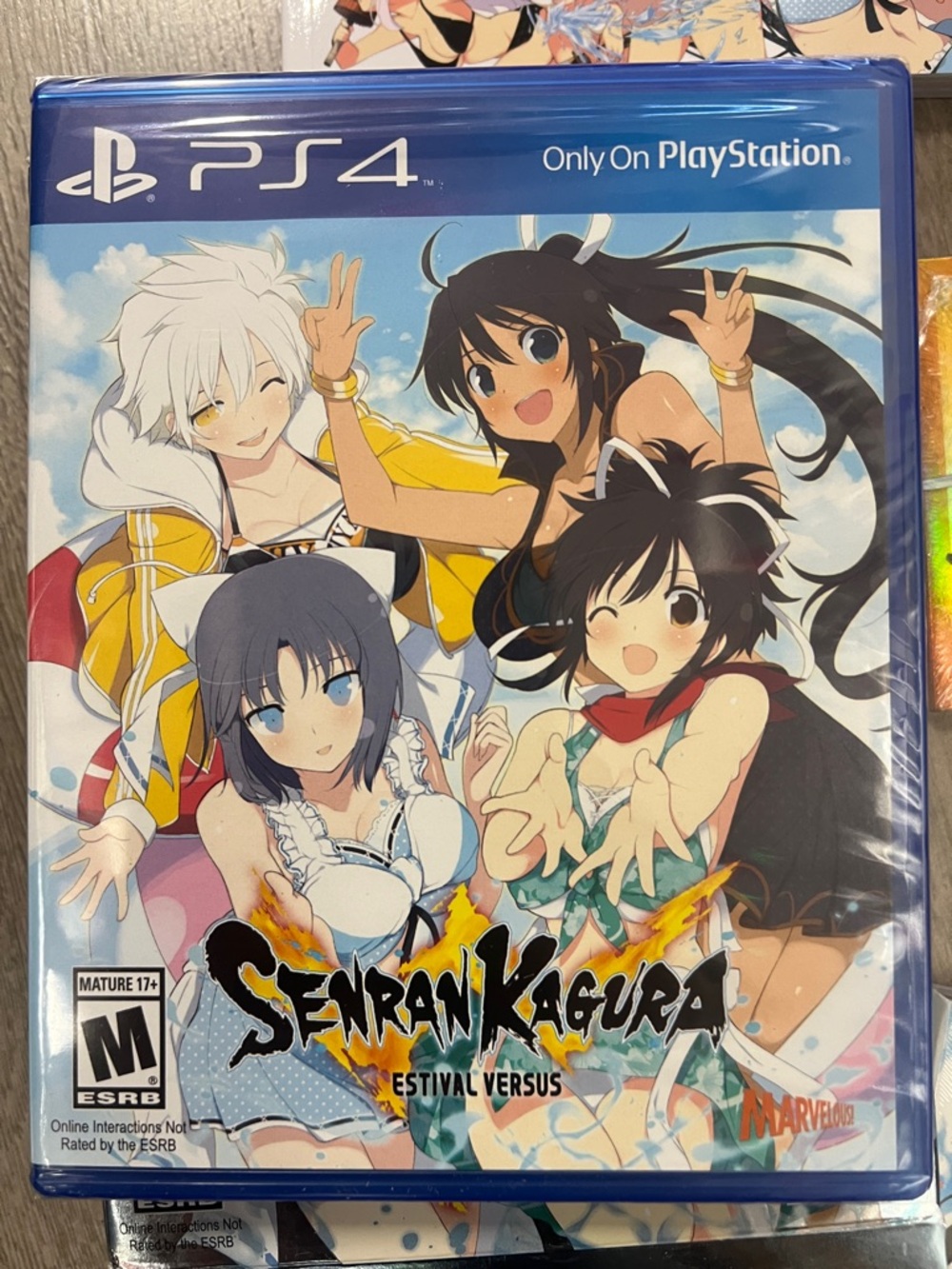 Sony 4 - Senran Kagura Estival Versus (Blue)